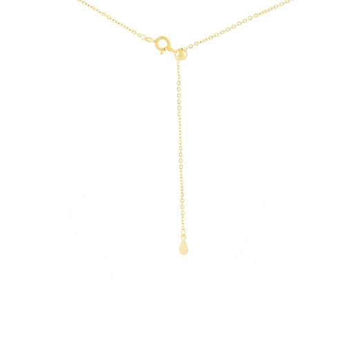 نصف طقم فضة انيق مزين بحجر متوسط من الزركون