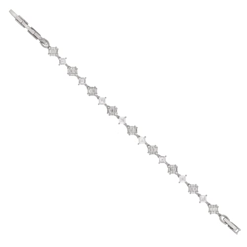 سوار تنس بتصميم انيق مزين بالزركون