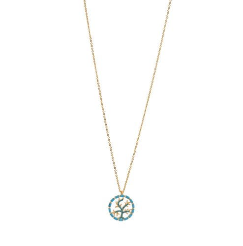 نصف طقم بتصميم مميز باللون الأزرق والذهبي