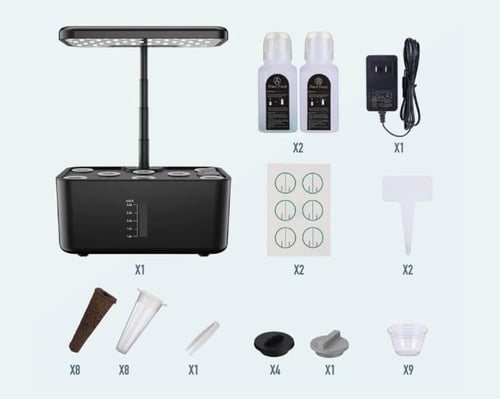 جهاز الزراعة المائية المنزلية الذكي وسط