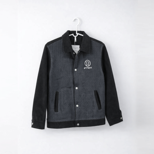 جاكيت رجالي برايفت اسود