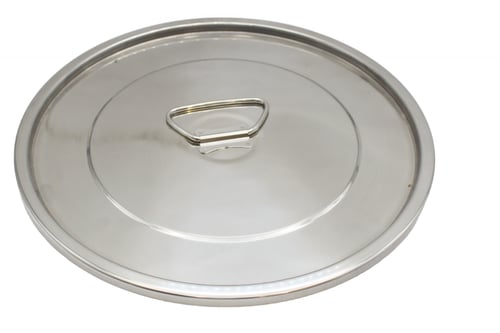 سطل استيل بقفل 35*40