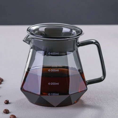 سيرفر زجاج مضلع اسود 600 مل 02