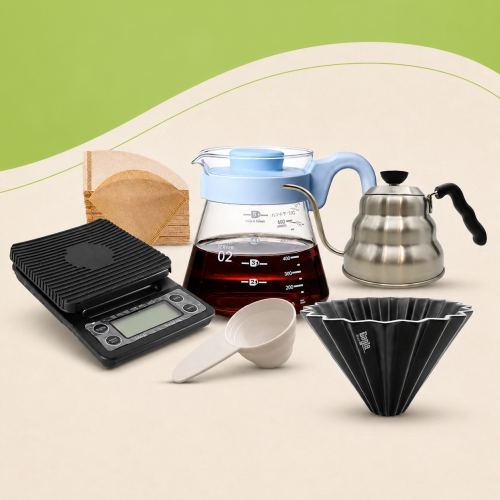 بكج ادوات القهوة v60