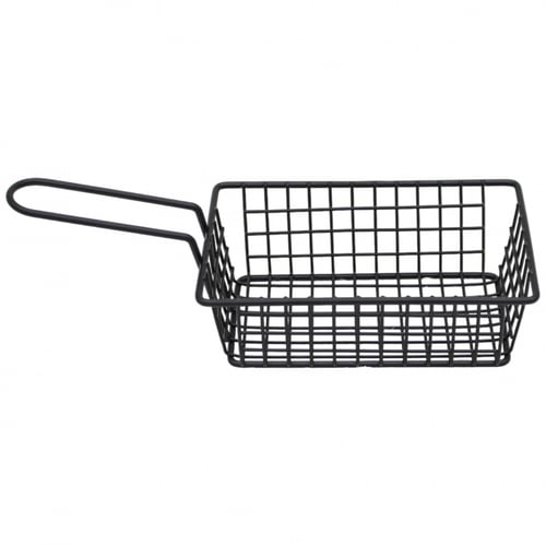 سله بطاطس مستطيل اسود