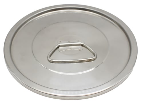 سطل استيل بقفل 25*25