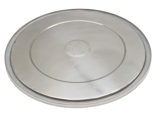 سطل استيل بقفل 35*40