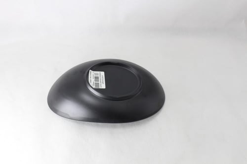 صحن ميلامين اسود ورصاصي 23 سم