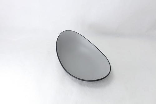 صحن ميلامين اسود ورصاصي 23 سم