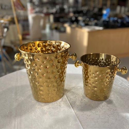 سطل ثلج ذهبي