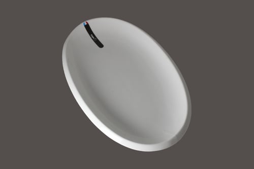 صحن بورسلان بيضاوي 37 * 21 سم