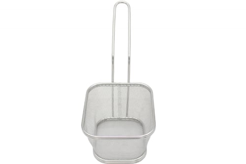 شبك تقديم بطاطس استيل كبير 13*11 سم