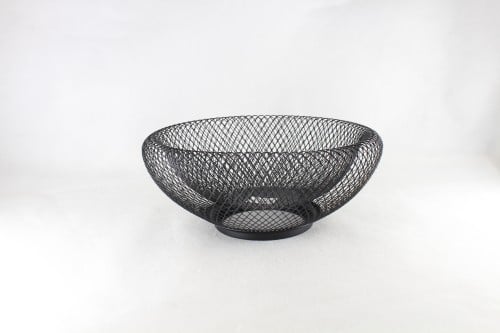 سلة فواكه اسود 25*10