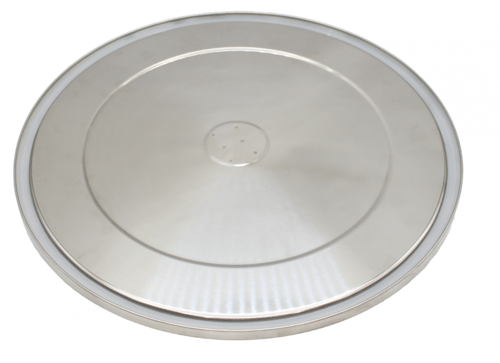 سطل استيل بقفل 40*45