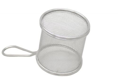 شبك تقديم بطاطس استيل دائري 9 سم