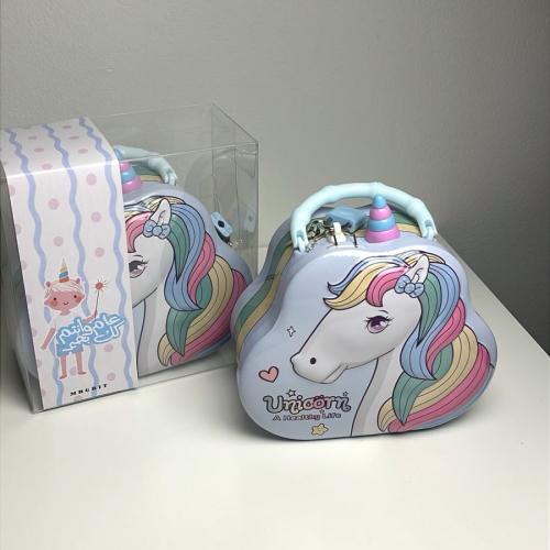 Blue piggy bank