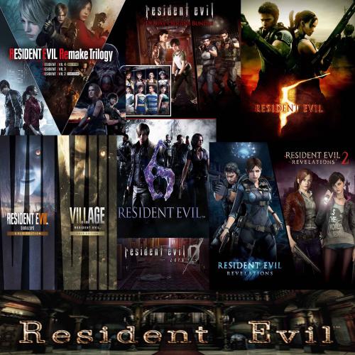 بكج رزدنت ايفل السلسلة كاملة | اعلى نسخ مع الاضافا...