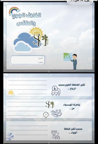 مطويات العلوم للصف الخامس الابتدائي – الفصل الدراس...