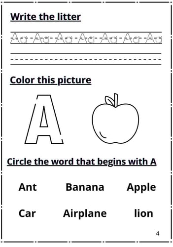 ملف English Letters – تعليم الحروف الإنجليزية للأط...