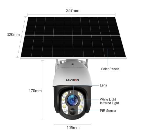 كاميرا طاقة شمسية S40