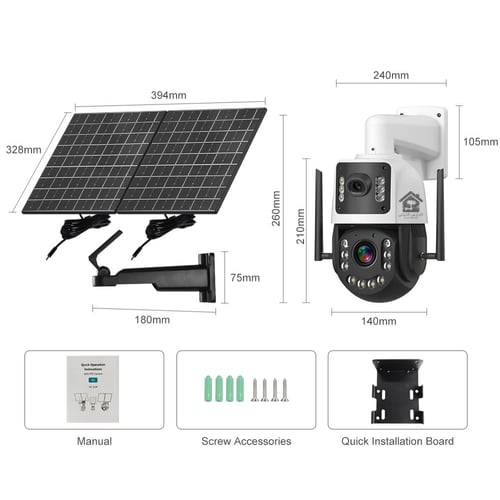 AX50 كاميرا الطاقة الشمسية