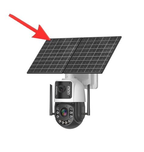 لوح شمسي كاميرا AX50 بقدرة 26 واط