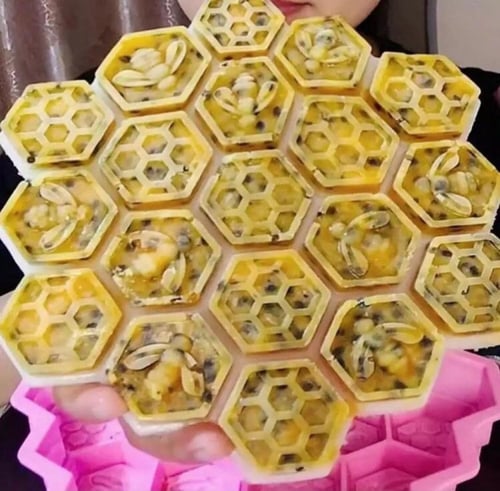 سيليكون كيك / قالب نحل / قالب عسل النحل / قوالب صن...