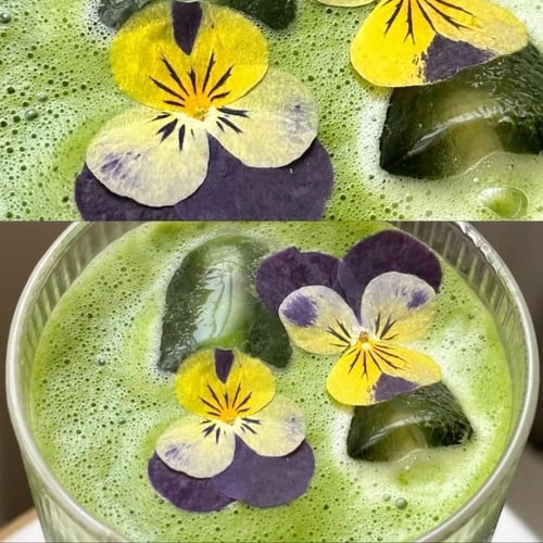 ورد تزيين الماتشا