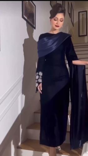 فستان تفته سيلا تطريز يدوي
