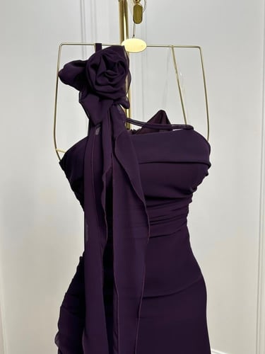 فستان جورجيت قصير