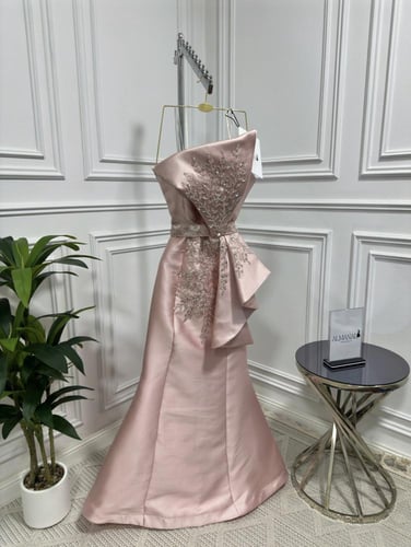 فستان سهره ميكادو كله تطريز