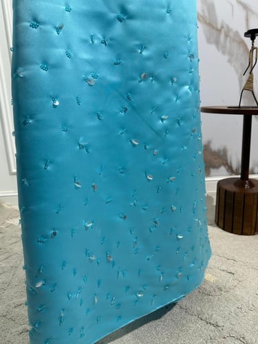 فستان ميكادو تطريز