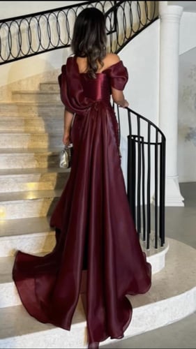 فستان سهره ميكادو ورد بارز وارجنزا