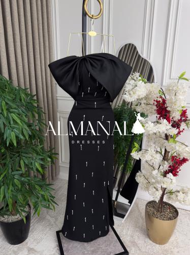 فستان كلارا اسود