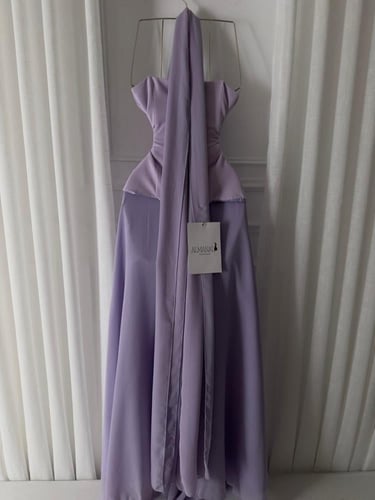 فستان توب بشال خارجي