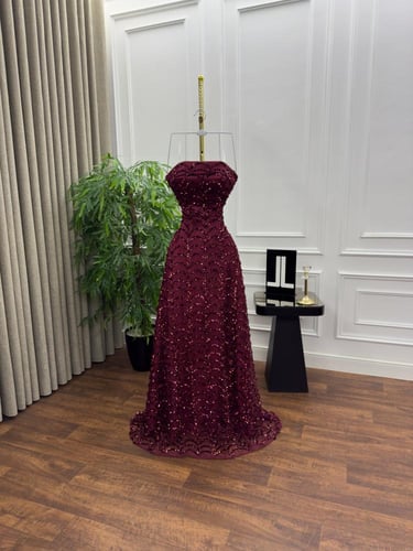 فستان سهره توب عودي ترتر