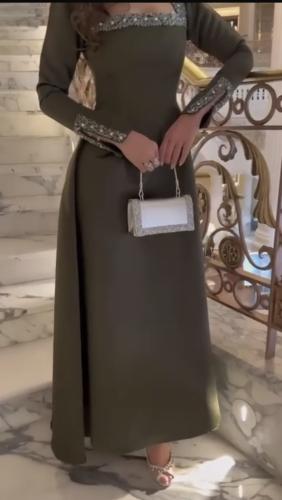 فستان ميكادو خرز شك