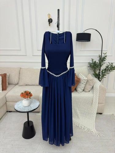 فستان جورجيت شيفون