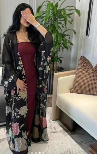 شيفون مطرز داخليه باربي