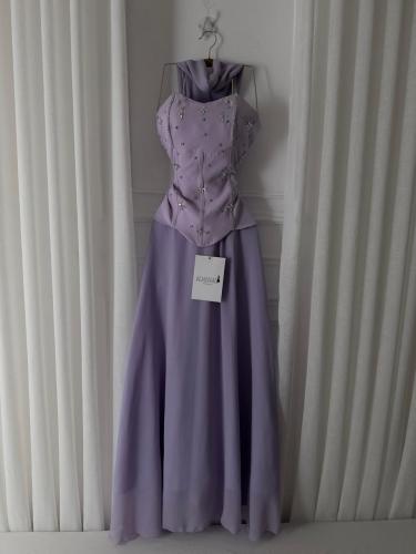 فستان توب بشال خارجي