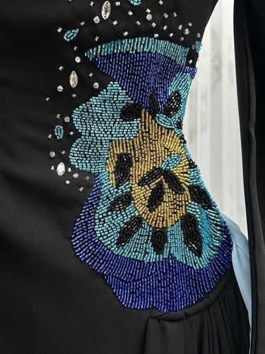 فستان خامة باربي وجورجيت الفاخرة