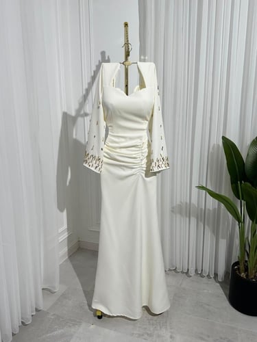 فستان باربي تطريز فخم