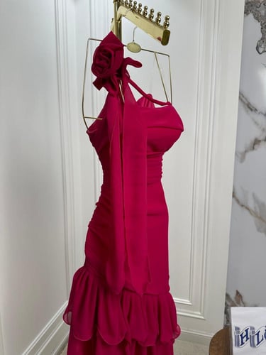 فستان جورجيت قصير