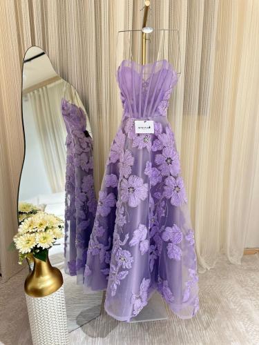 فستان سهره موف كلفه ورود بالخرز