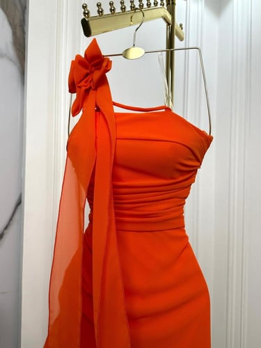 فستان جورجيت قصير