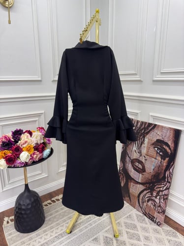 فستان باربي تطريز يدوي لونين