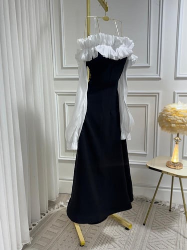 فستان ناعم لونين