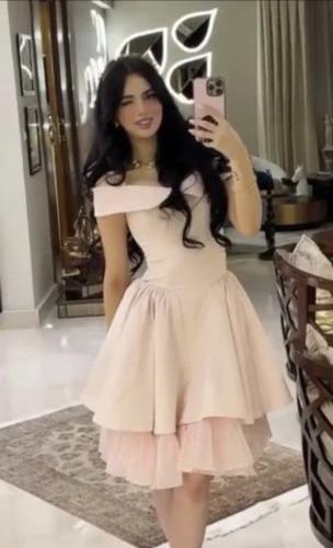 فستان قصير باربي اورجنزا