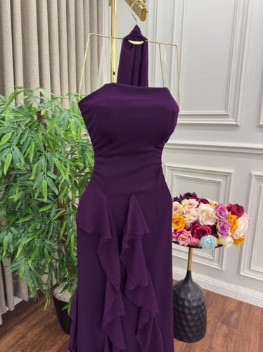 فستان ناعم شيفون