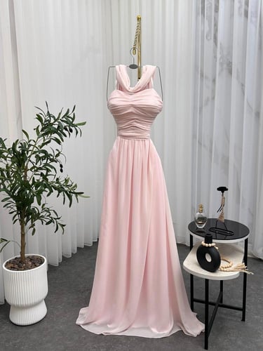 فستان بينك خامه جورجيت كوري